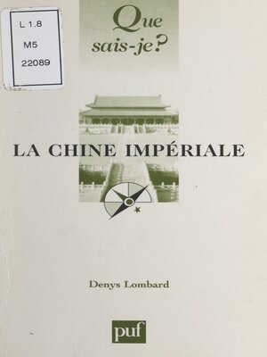 cover image of La Chine impériale